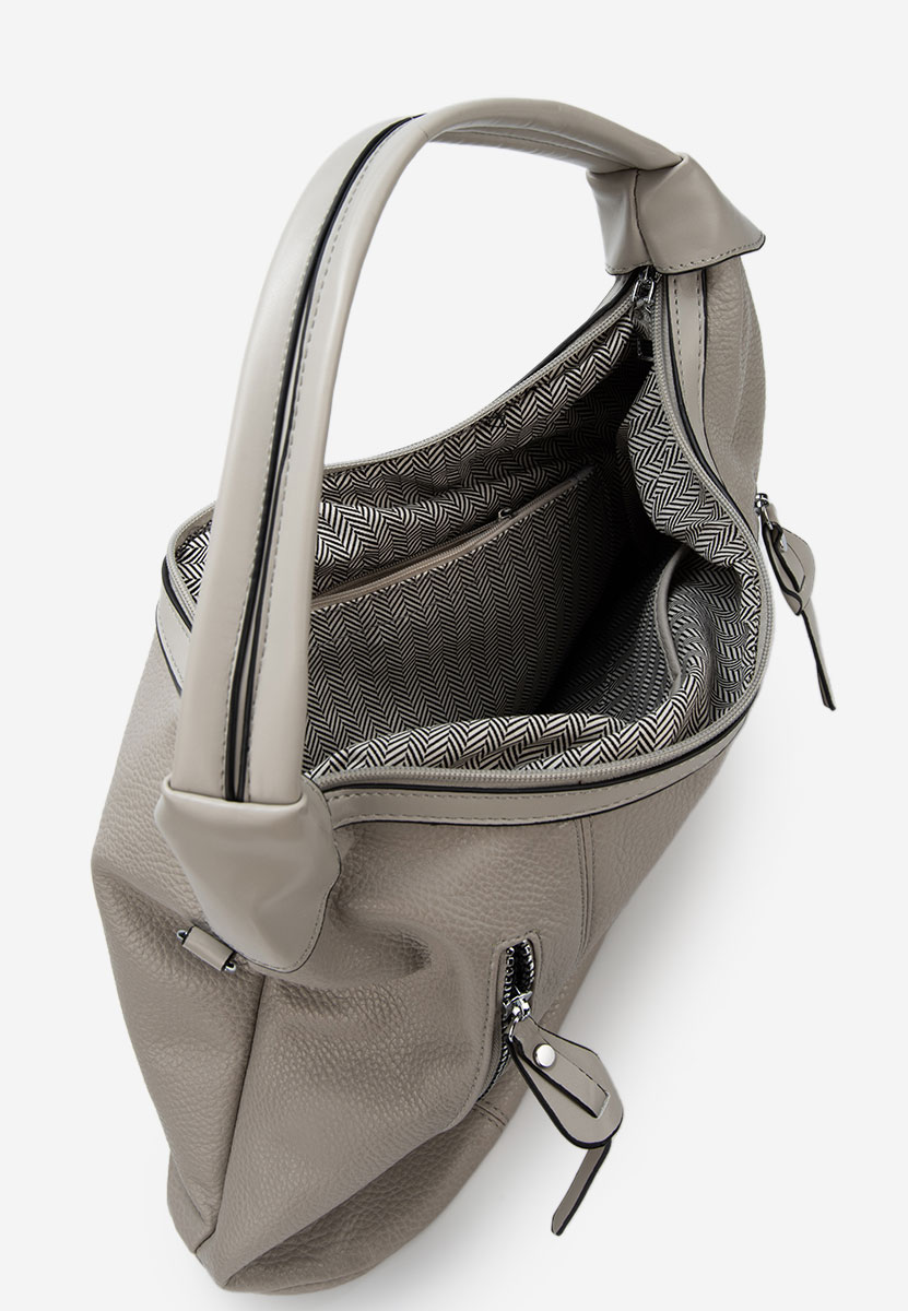 Ръчна чанта Aikena сива