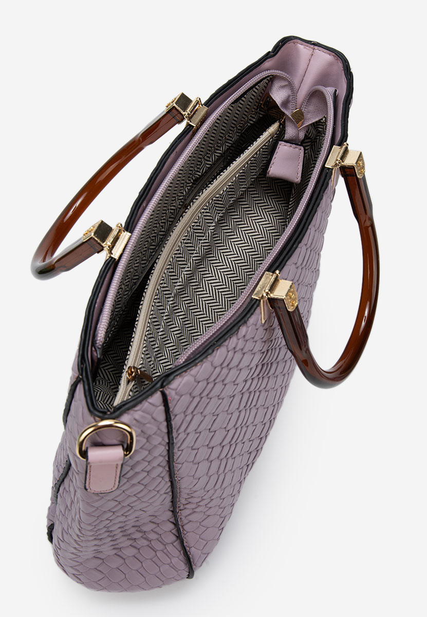 Ръчна чанта Louisana лилава