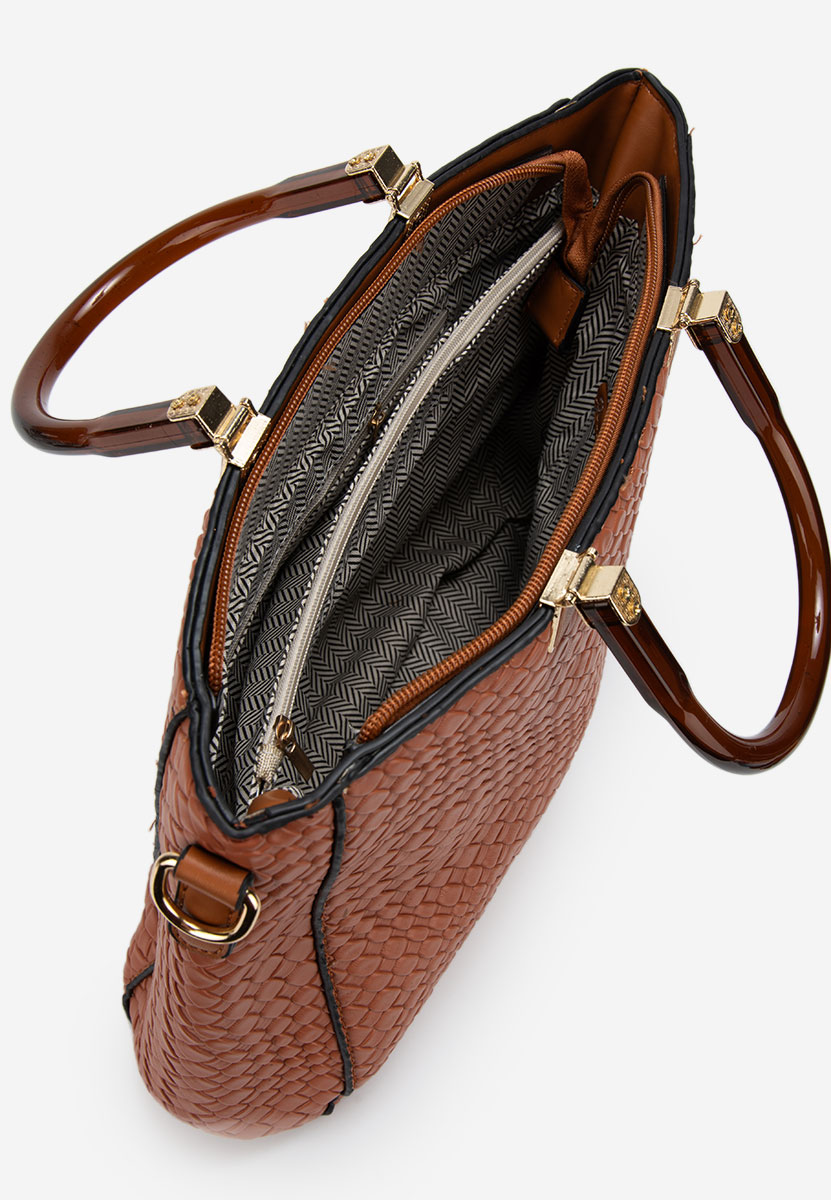 Ръчна чанта Louisana кафява