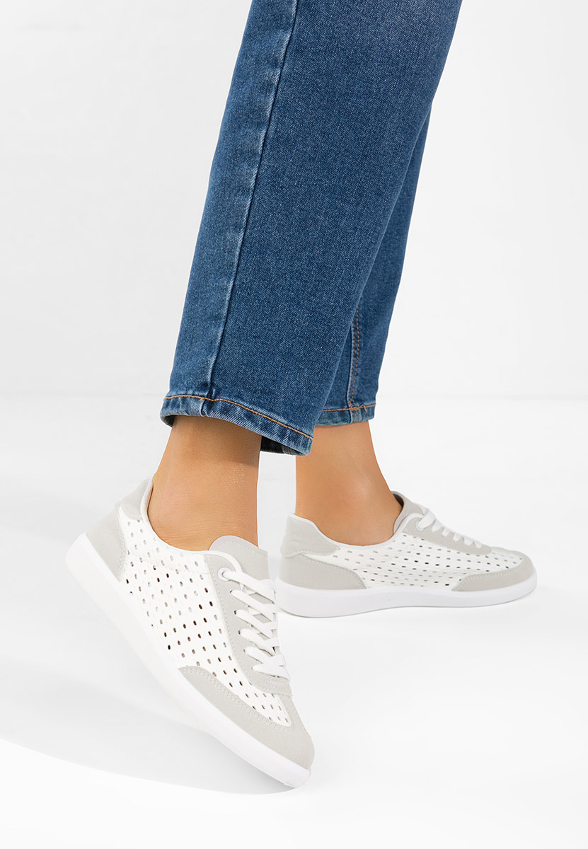 Дамски сникърси Heliana бели