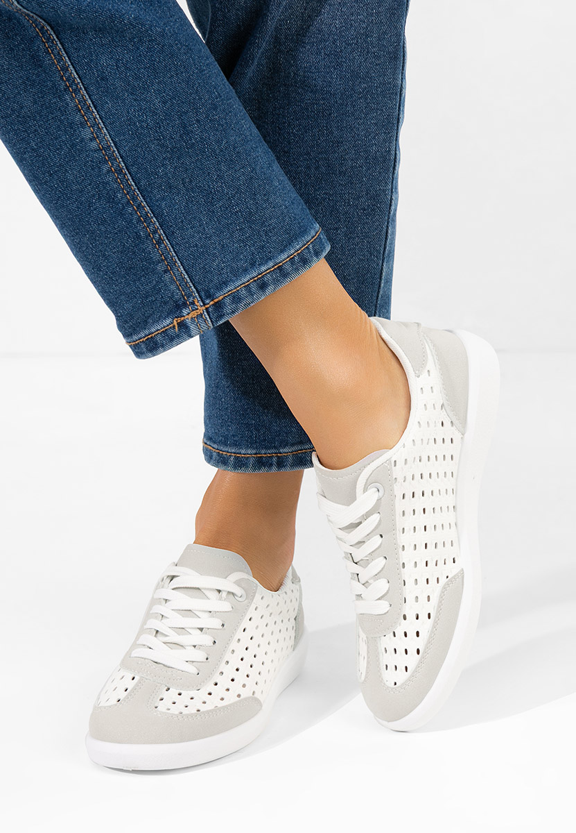 Дамски сникърси Heliana бели