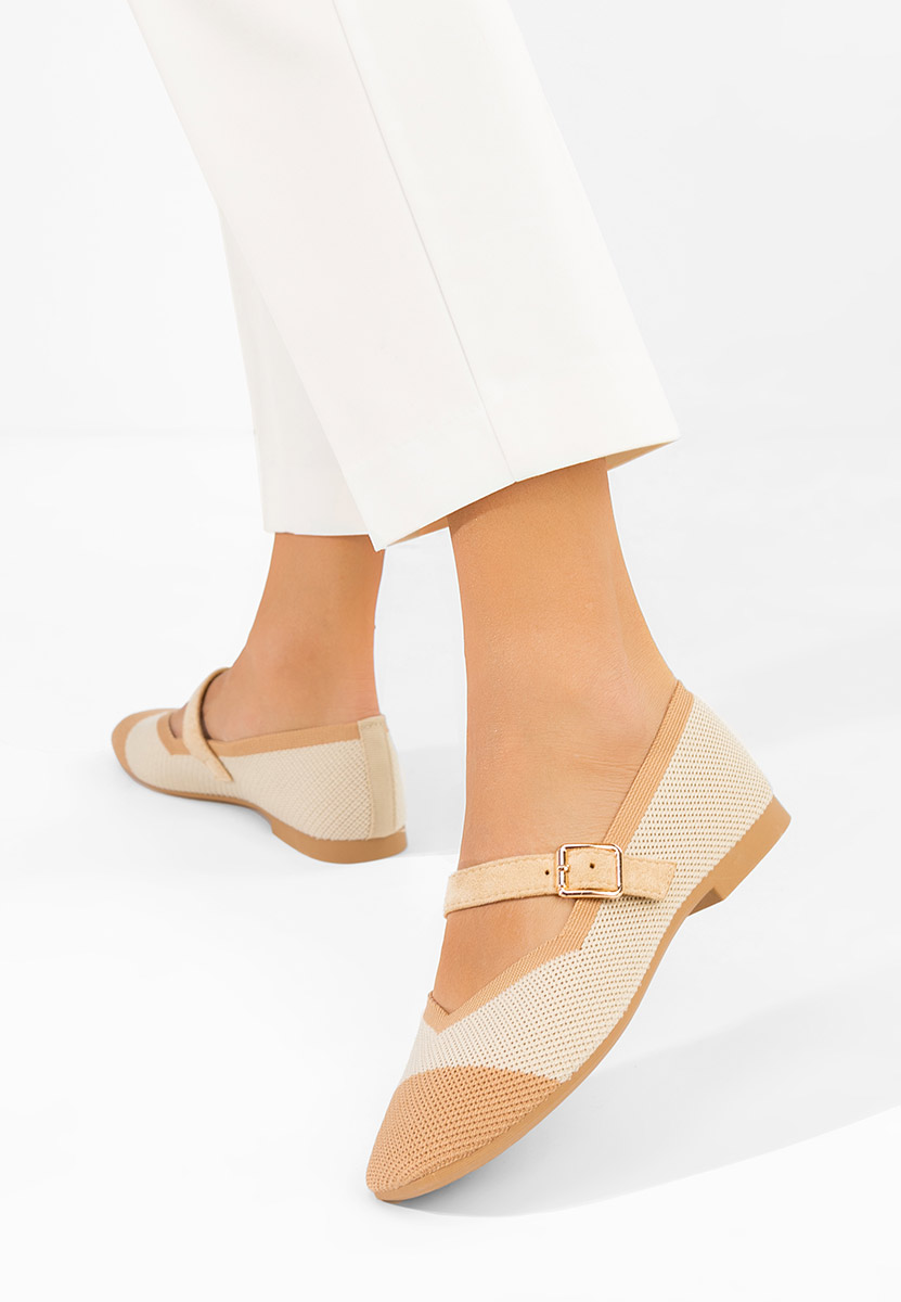 Балерини Casanda V2 бежов