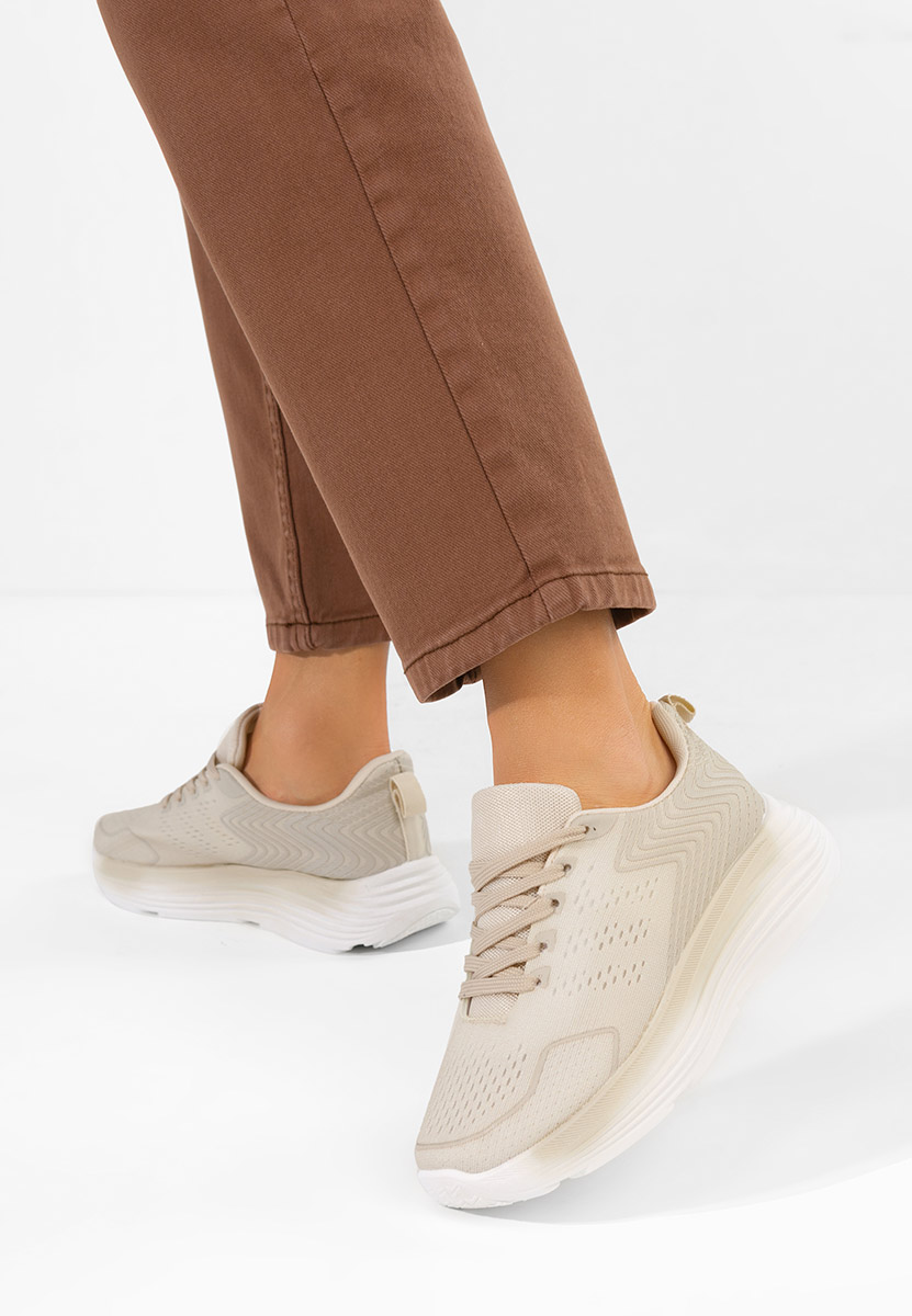 Дамски сникърси Emetia бежов