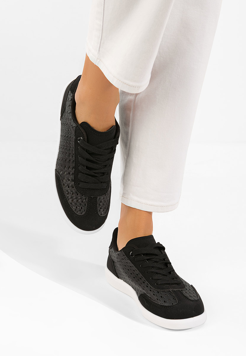 Дамски сникърси Heliana черни