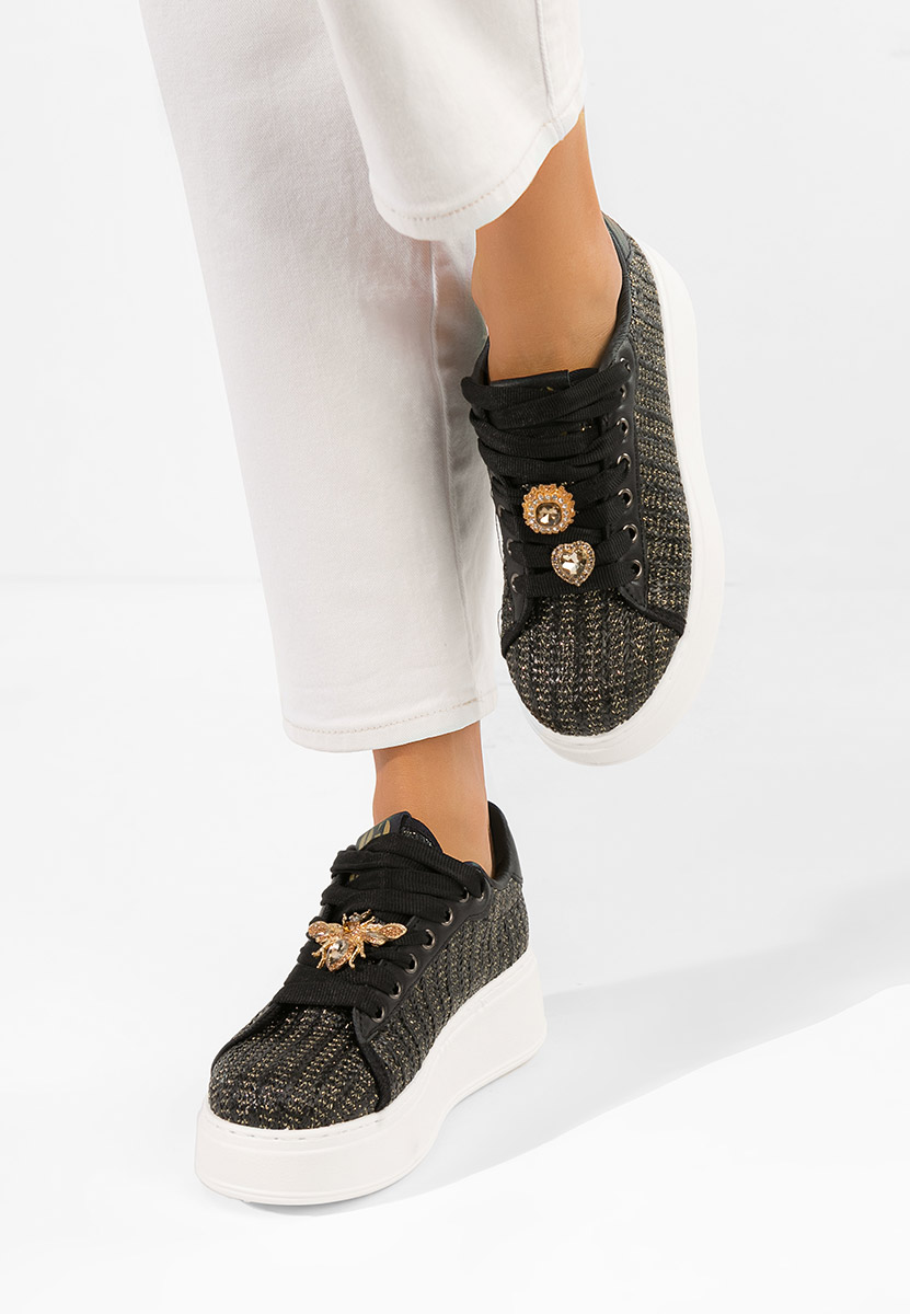 Cникърси на платформа Havania черни