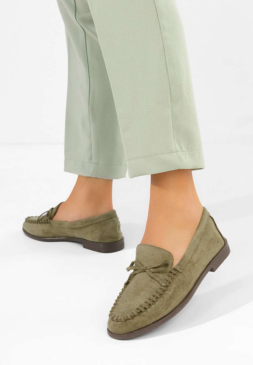 Дамски loafer Senolia зелен