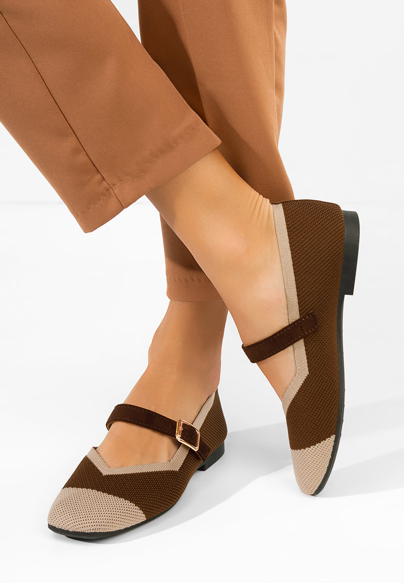 Балерини Casanda кафяв