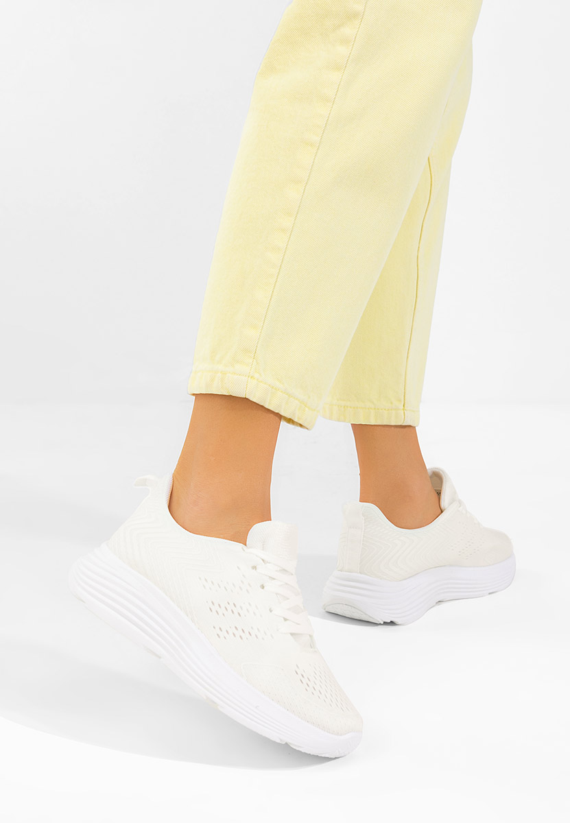 Дамски сникърси Emetia бели