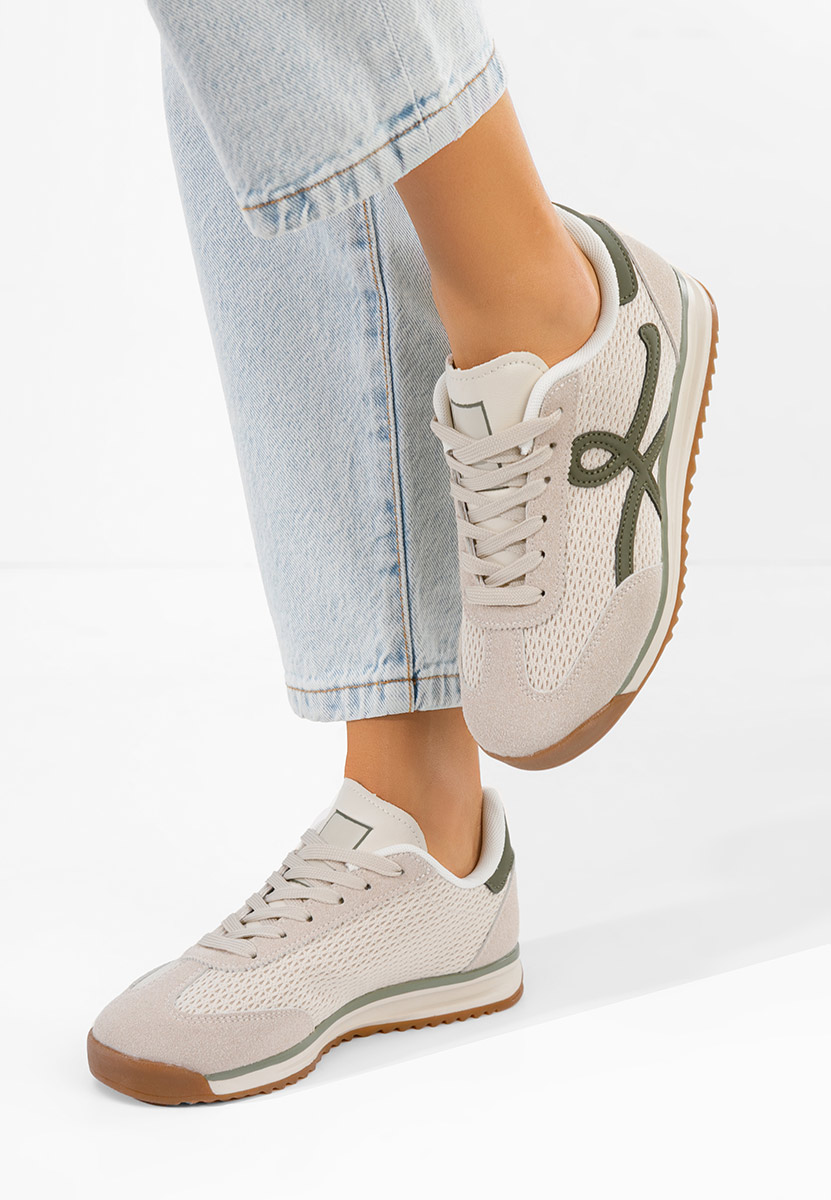 Дамски сникърси Ferrelia бежов