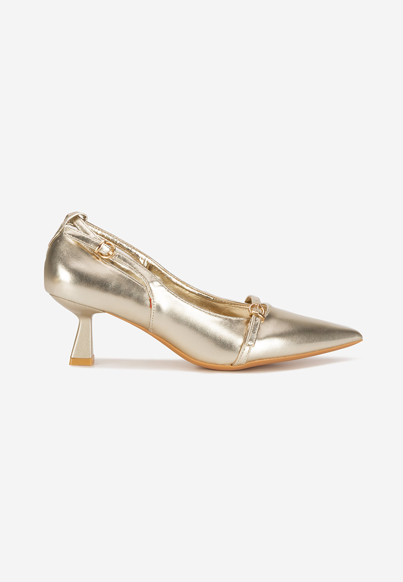 Обувки стилето Surie златен