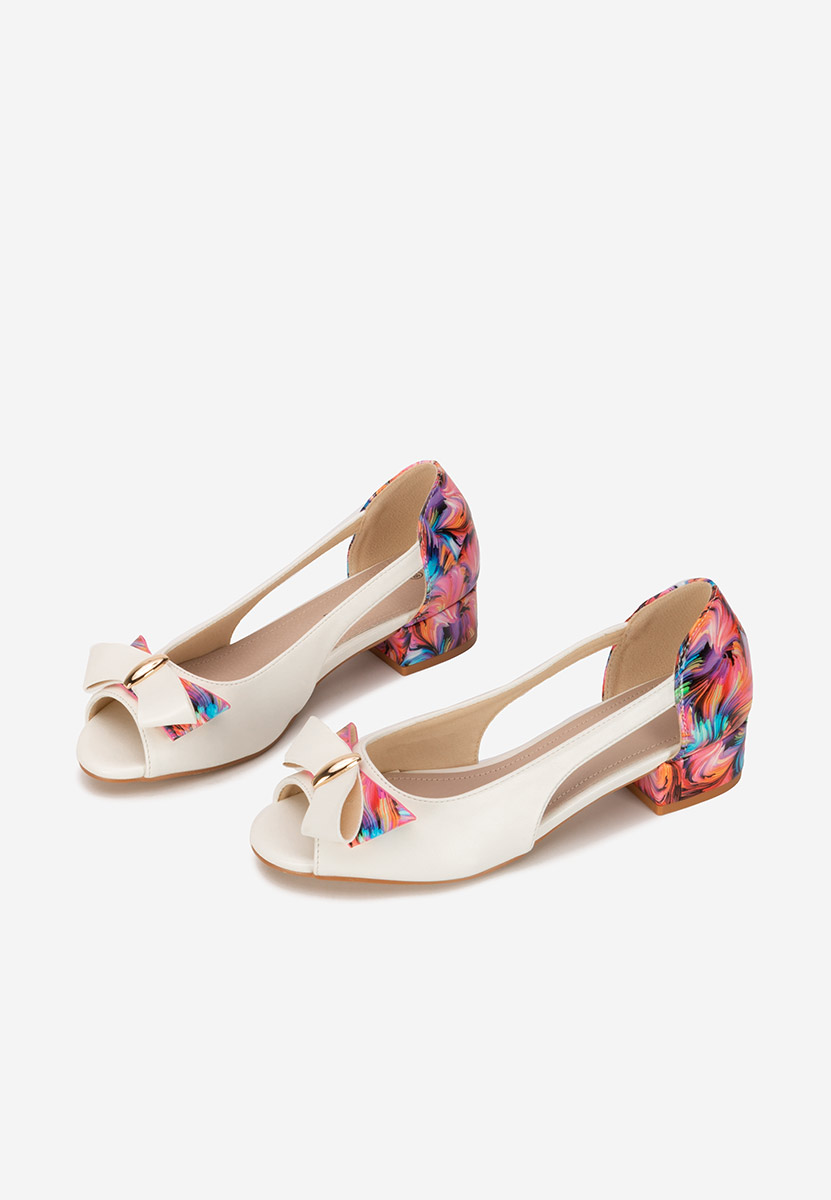 Oбувки на нисък ток Anevia бели