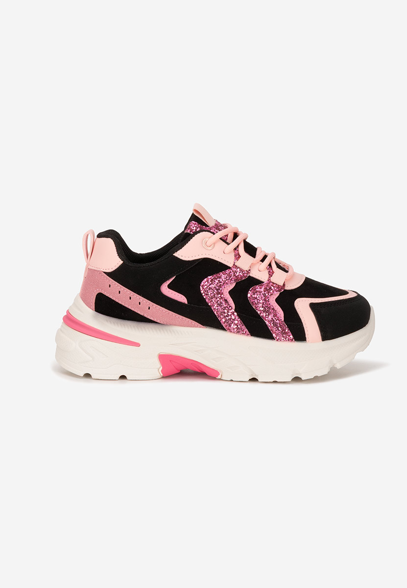 Cникърси на платформа Odinea черни