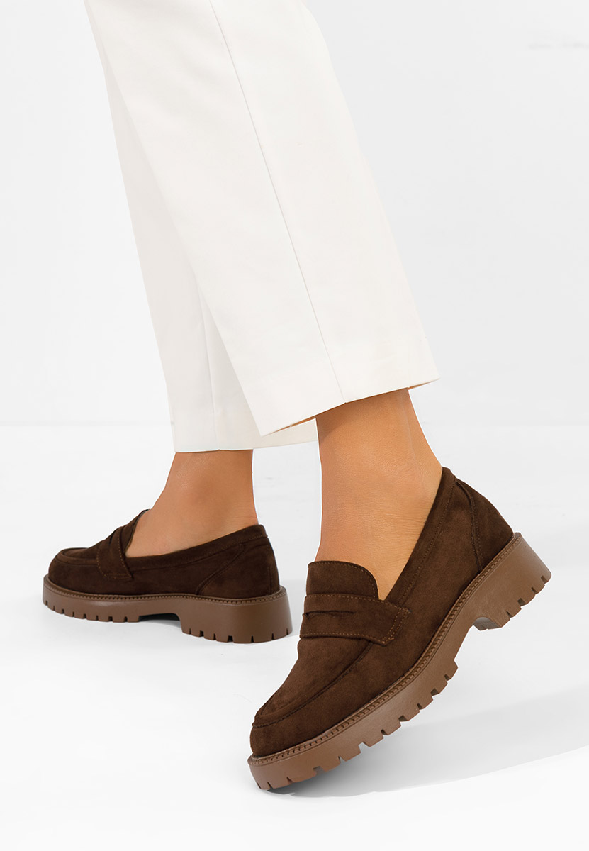 Дамски loafer Senilia кафяв