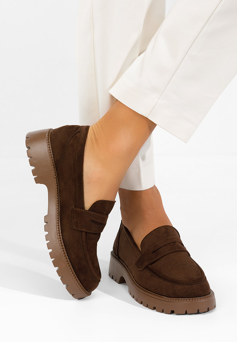 Дамски loafer Senilia кафяв