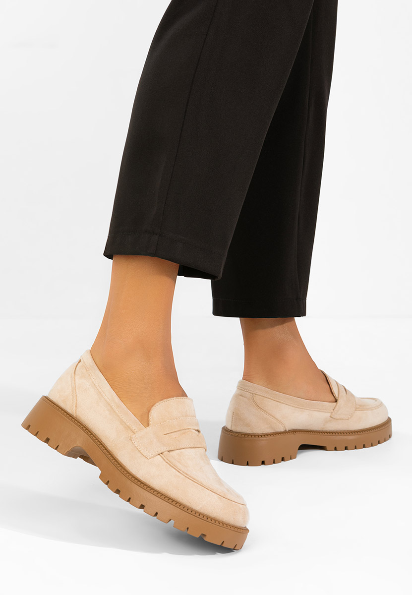 Дамски loafer Senilia бежов