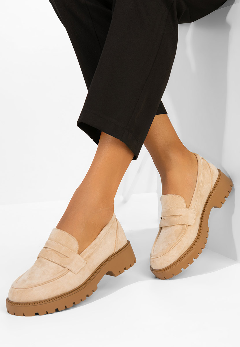 Дамски loafer Senilia бежов