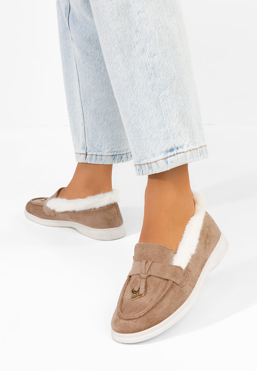 Дамски loafer Semilla каки