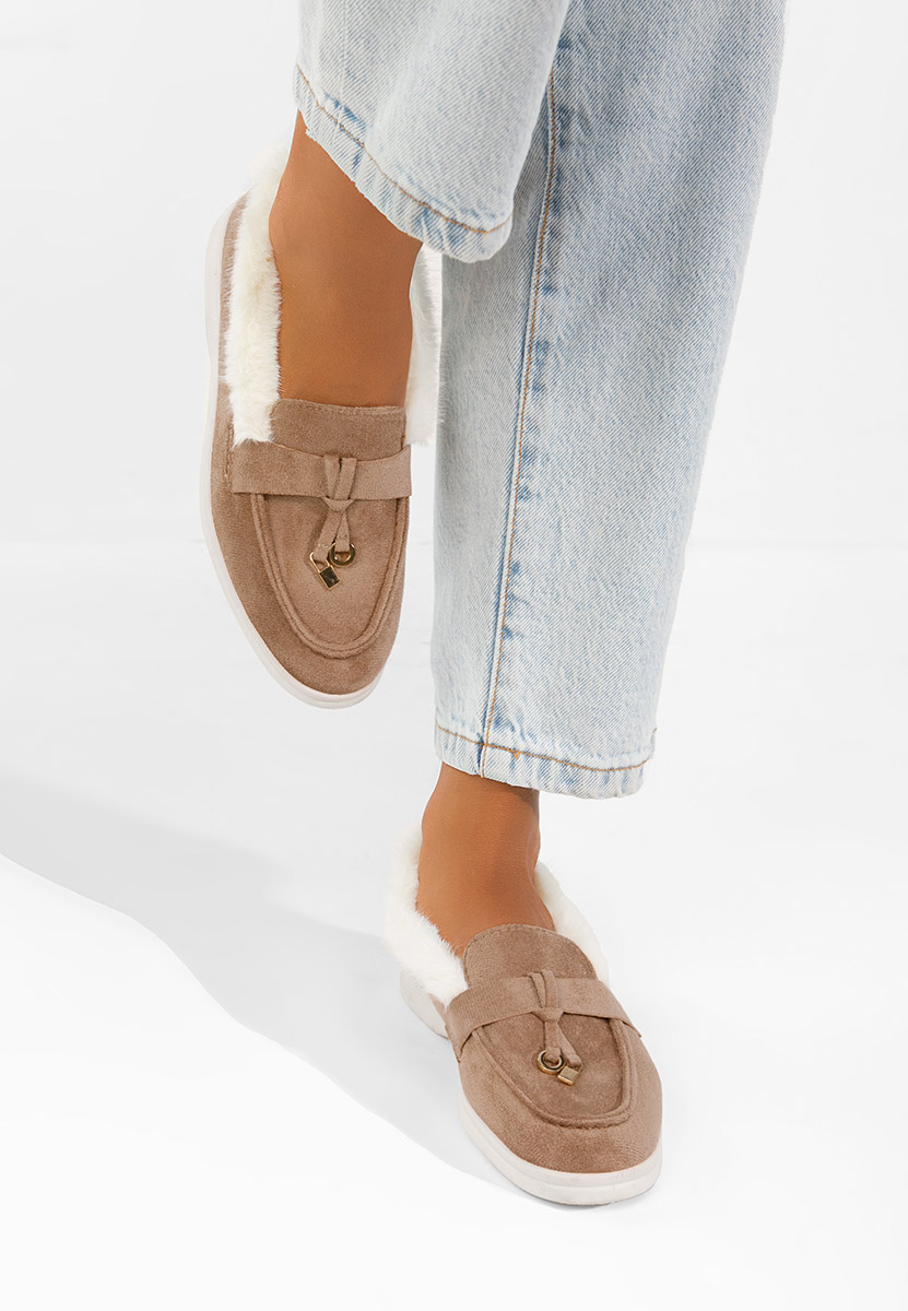 Дамски loafer Semilla каки