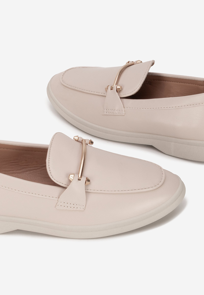 Дамски loafer Sevalia телесен цвят