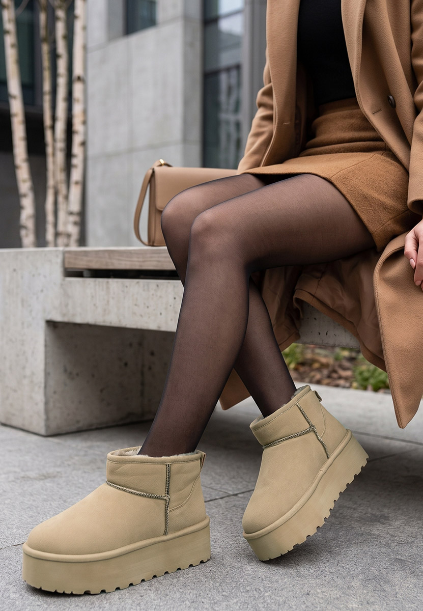 Дамски ботуши Sereena каки
