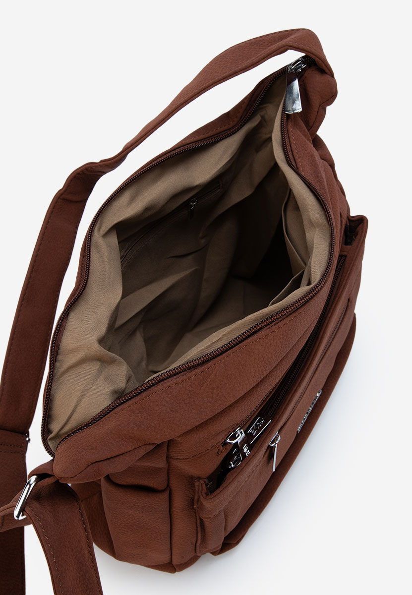 Дамска чанта crossbody Mubleya кафява