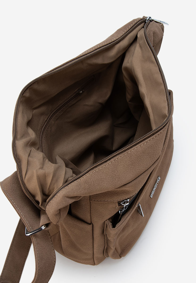 Дамска чанта crossbody Mubleya V3 кафява