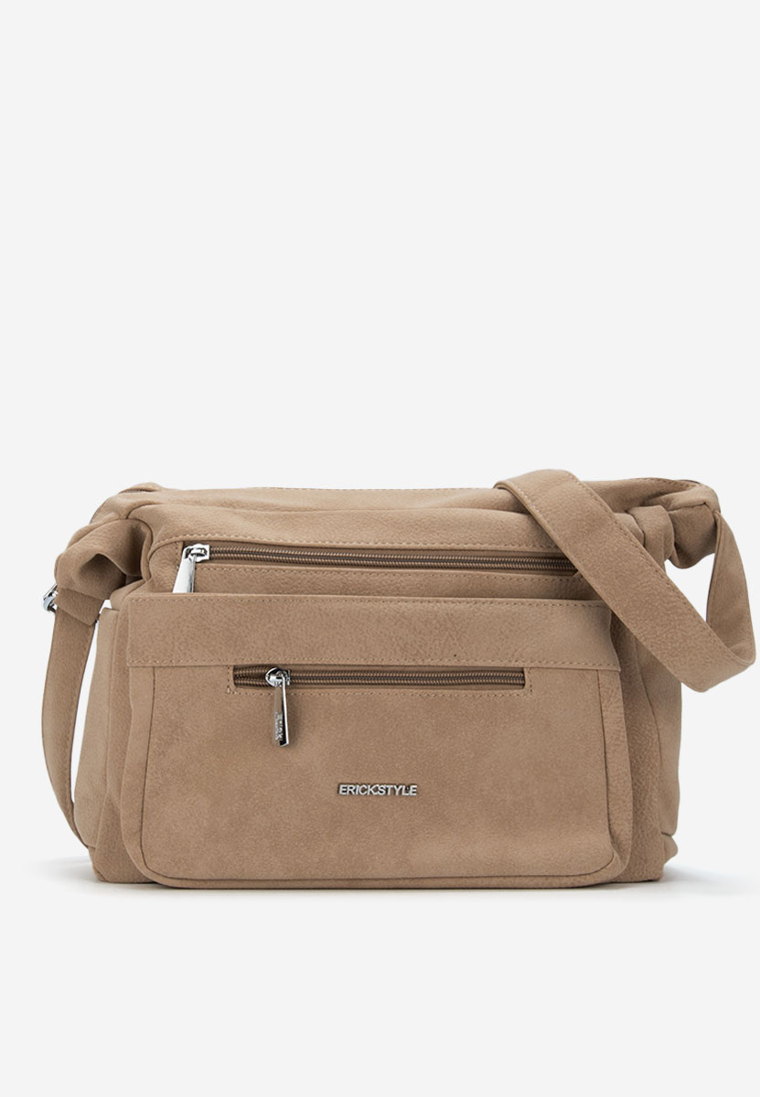 Дамска чанта crossbody Mubleya бежова