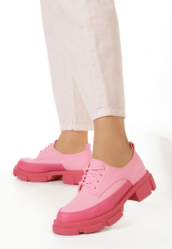 Дамски обувки derby Dianera розов, Размер: 39- Zapatos