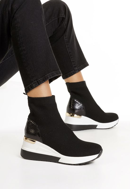 Cникърси High-Top черни Ketlen, Размер: 37- Zapatos
