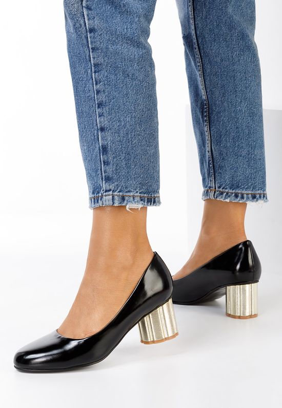 Обувки на ток Lalita черен, Размер: 37- Zapatos
