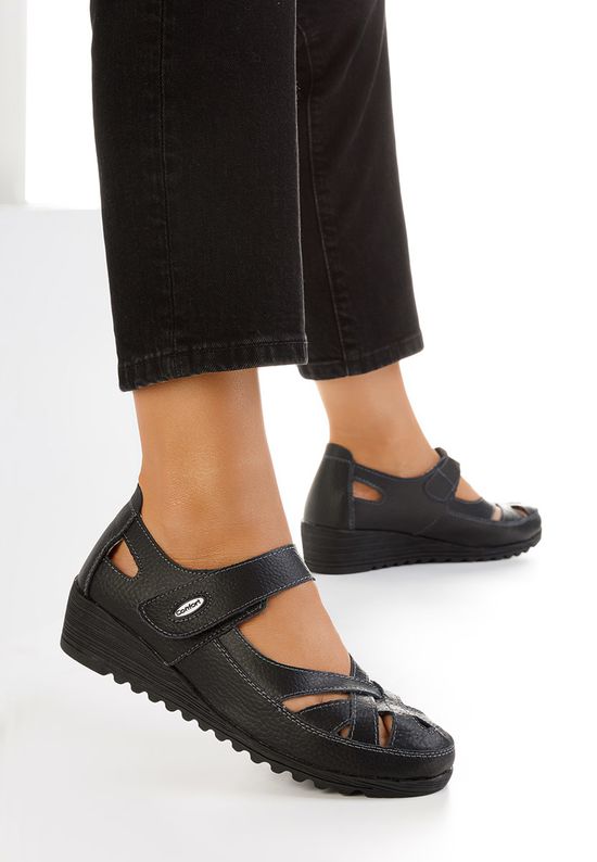 Bалерини черни Simisa, Размер: 39- Zapatos