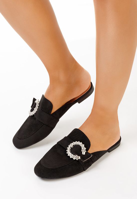 Дамско сабо Eleina черни, Размер: 37- Zapatos