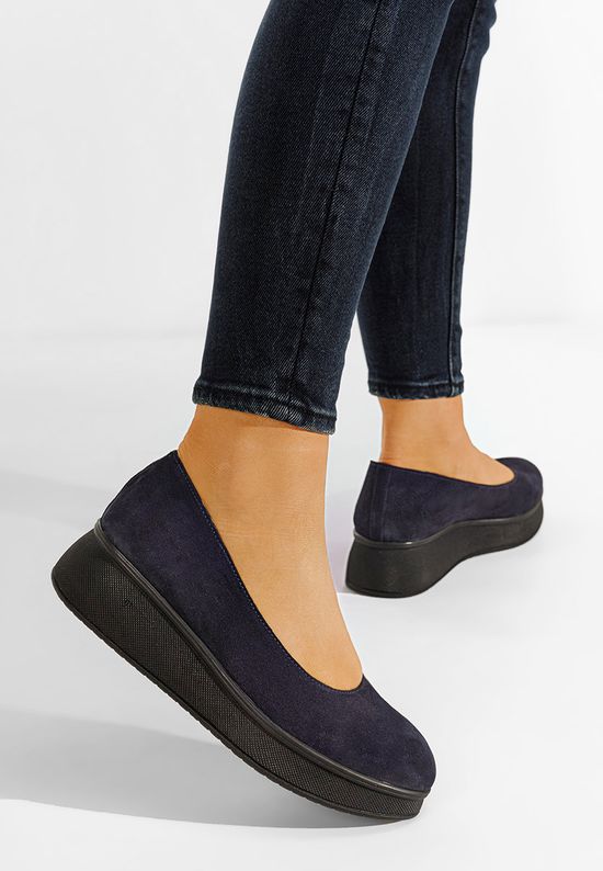 Обувки на платформа син Cantoria V2, Размер: 39- Zapatos