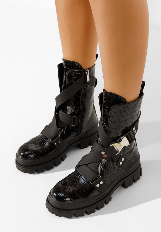 Дамски Ботинки черни Malagon V2, Размер: 40- Zapatos