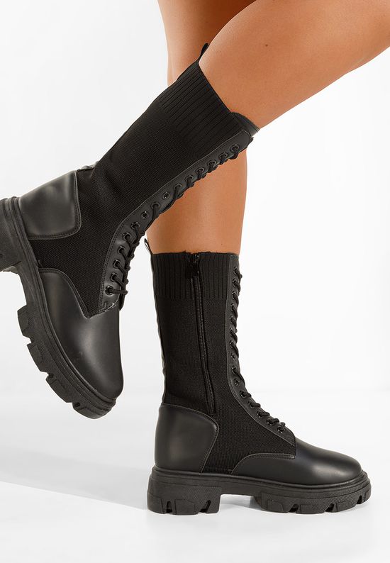 Дамски Ботинки черни Rowena, Размер: 39- Zapatos