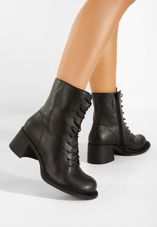 Дамски боти черен Vandera, Размер: 39- Zapatos
