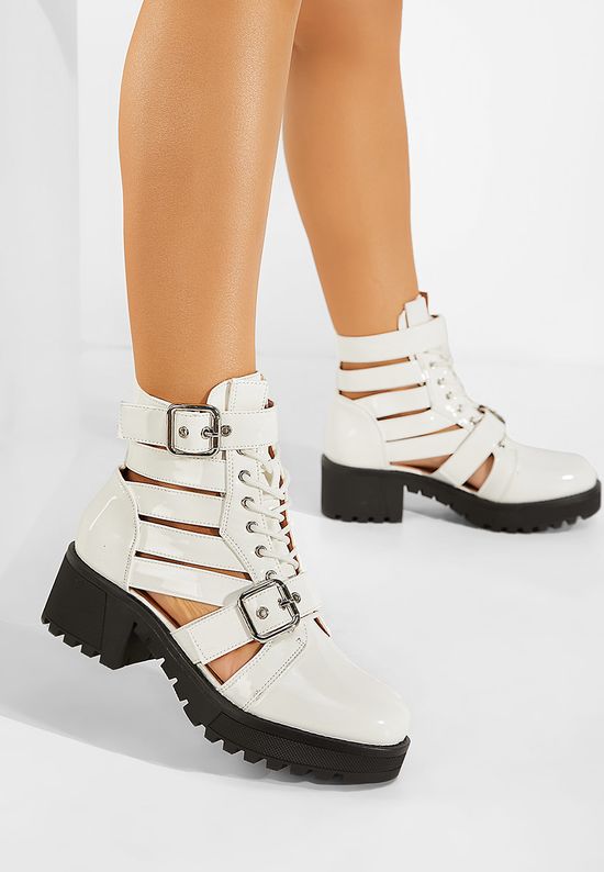 Дамски боти бели Gante, Размер: 36- Zapatos
