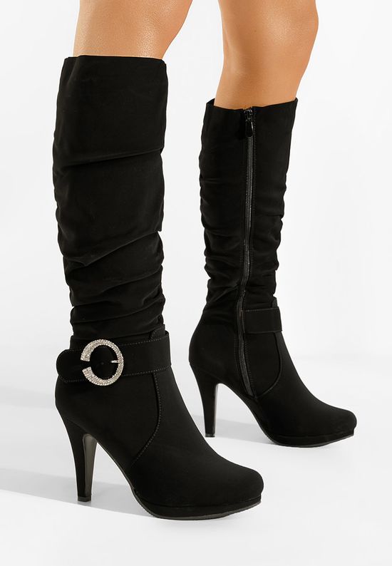 Дамски чизми черен Oriela, Размер: 36- Zapatos