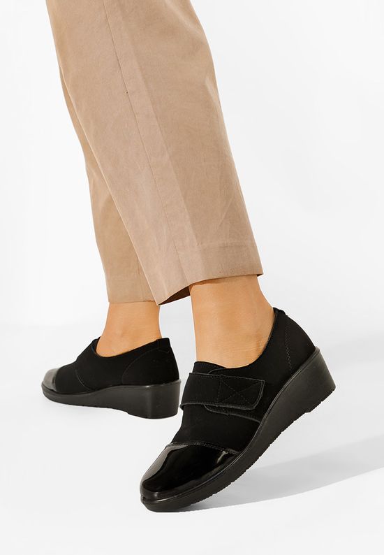 Обувки на платформа черни Elizea, Размер: 40- Zapatos