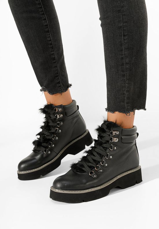 Дамски Ботинки черни Mariloo, Размер: 39- Zapatos