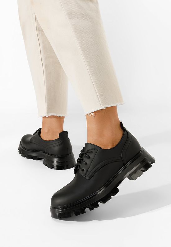 Дамски обувки derby Sloana черни, Размер: 37- Zapatos