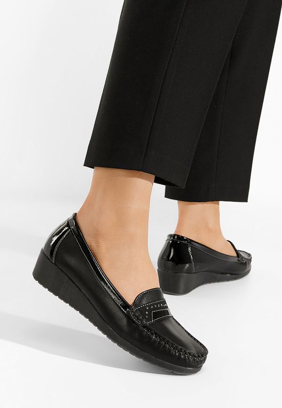 Дамски мокасини Elouise черни, Размер: 37- Zapatos