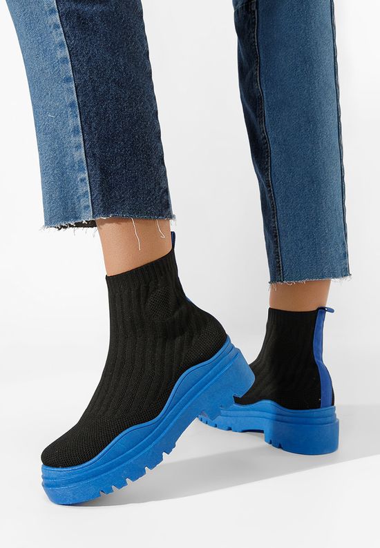 Mаратонки тип чорап Brinley V3 син, Размер: 38- Zapatos