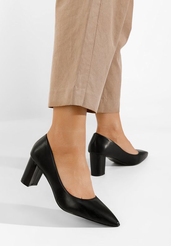 Обувки на ток черни Danza, Размер: 40- Zapatos