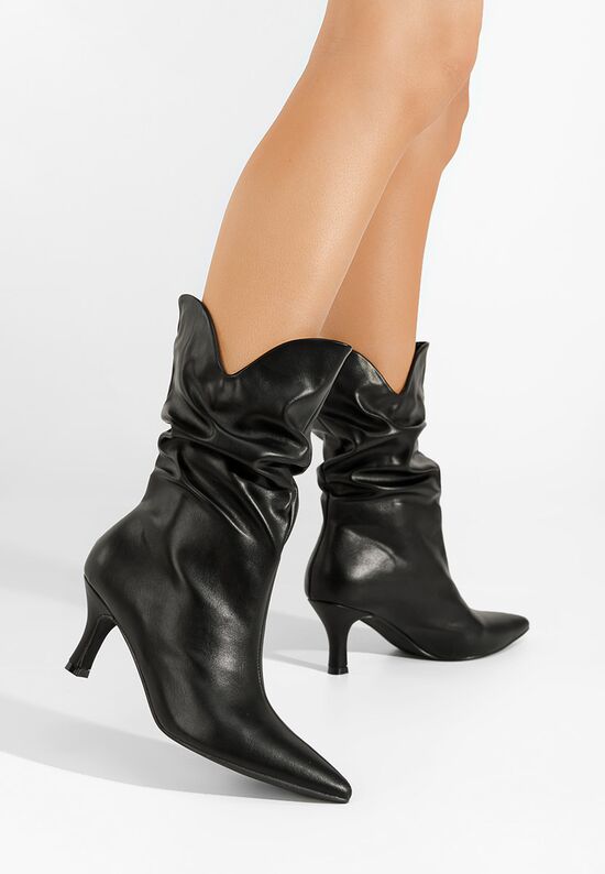 Дамски чизми Nyala черен, Размер: 40- Zapatos