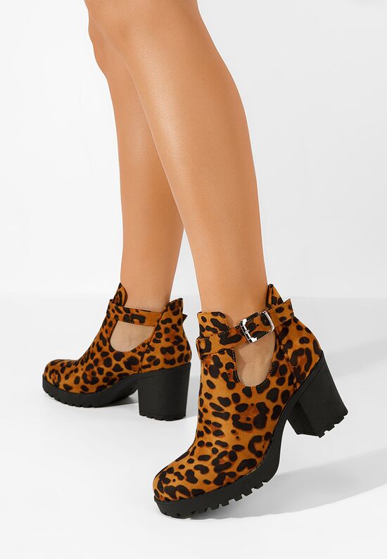 Дамски боти Nomaria леопарди, Размер: 37- Zapatos