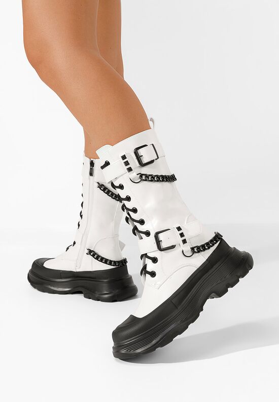 Дамски Ботинки Irabel бели, Размер: 41- Zapatos