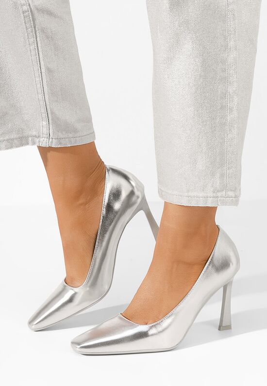 Обувки стилето Vuria сив, Размер: 37- Zapatos