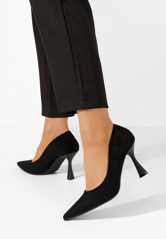 Обувки стилето Zarla черни, Размер: 37- Zapatos