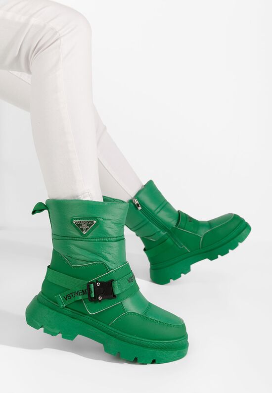 Дамски aпрески Manya зелен, Размер: 39- Zapatos